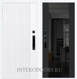 Вертикаль Белая F55 зеркало ELIT