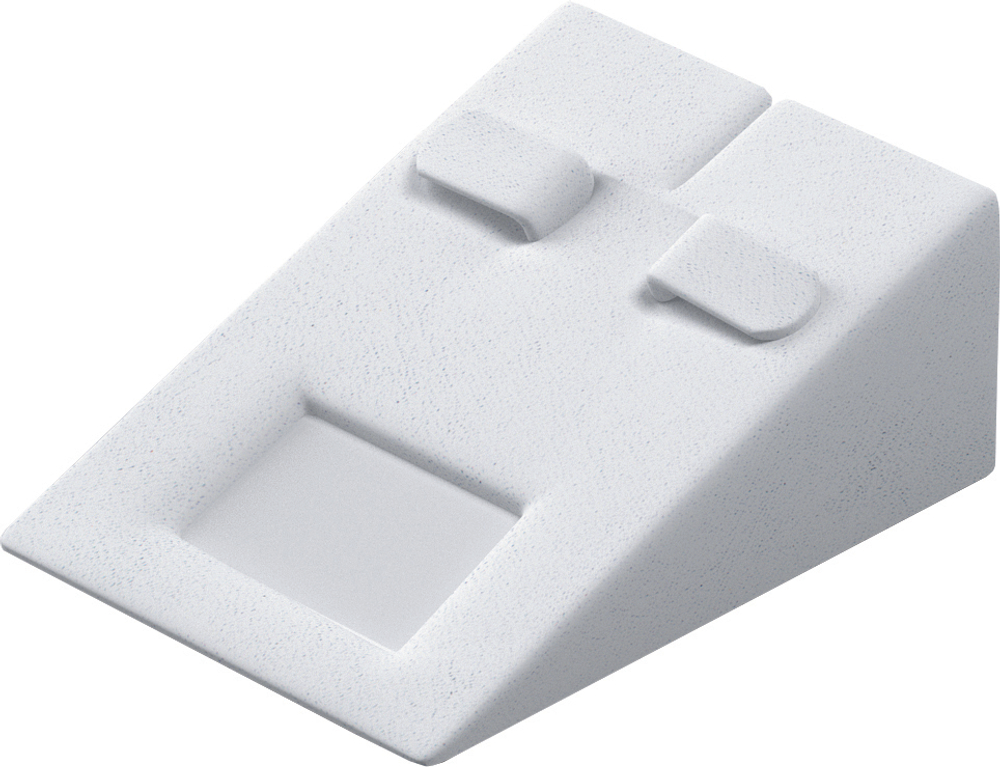 Вкладыш 05/стойка/для серег/2 язычка/окошко для бирки/прорезь для нитки