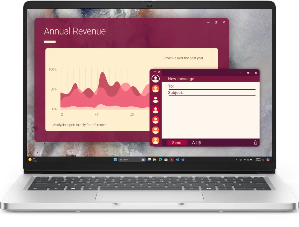 Ноутбук Dell Pro 14 PC14250 (BTO109_PC14250_EMEA_210-BQHF)