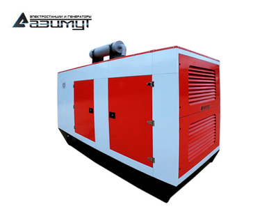 Дизельный генератор Азимут АД-700С-Т400-2РКМ26 Yuchai в кожухе с автозапуском