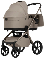 Коляска 4 в 1 Sweet Baby SBL Orso New + автокресло Elegante Plus с базой i-Size ISOFIX DK780 Beige Neo