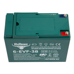 Аккумулятор RuTrike 6-EVF-38 (AGM)