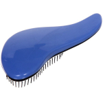 Расческа массажная «Компактная-капля», цвет голубой, 15см