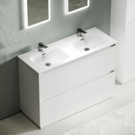 Тумба напольная под раковину Sancos Libra Floor, белый глянец 1190х450х840 мм