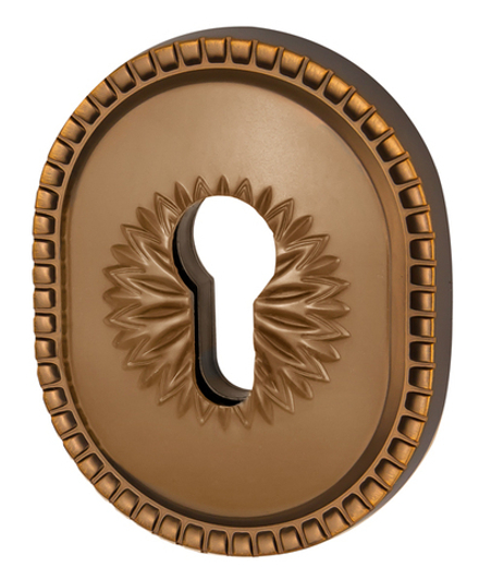 Накладка на цилиндр ESC.C.CL/OV (ET-DEC CL) BB-17 коричневая бронза