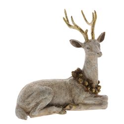 GAEM Фигурка декоративная "Олень", L21,5 W15 H20 см