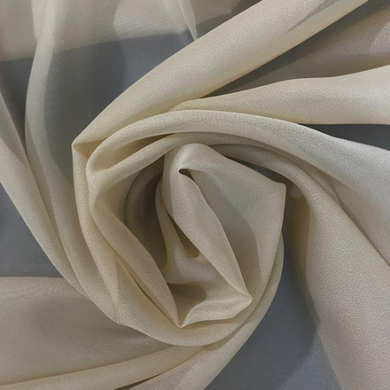 Креп тюль "Однотонка". Бежевый. Оптом. Ш-280 см. Турция. A800-06