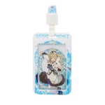 Бейдж на шнурке Basir вертикальный, 110*68 мм, аниме, 4 рисунка ассорти