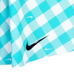 Женская теннисная юбка Nike Dri-Fit Club Regular Printed Skirt Women - Light Blue, White