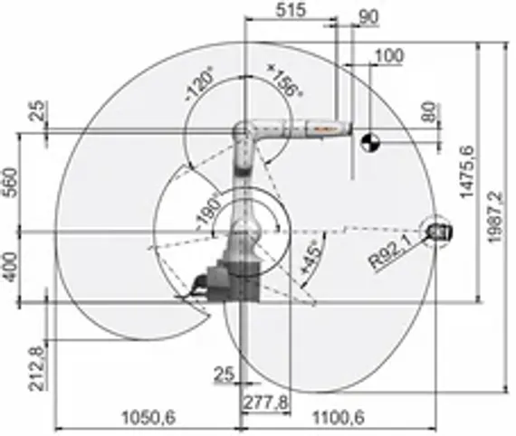 Промышленный робот KUKA KR AGILUS, KR 10 R900-2