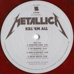Metallica / Kill 'Em All (Coloured Vinyl)(LP)