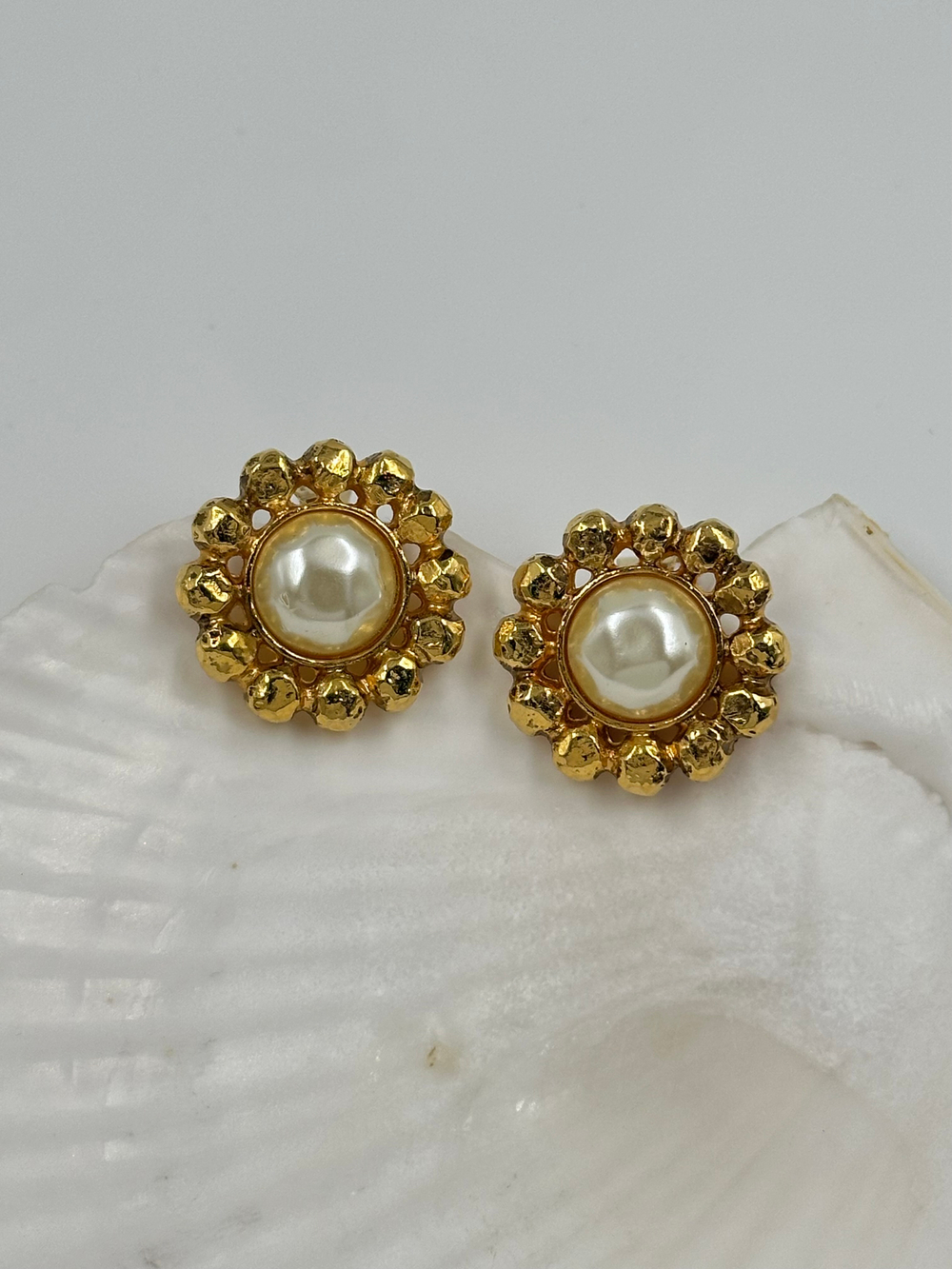 Клипсы с «жемчугом» Sonia Rykiel