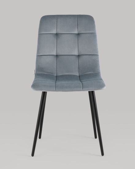 Стул Одди велюр серый 4 шт.