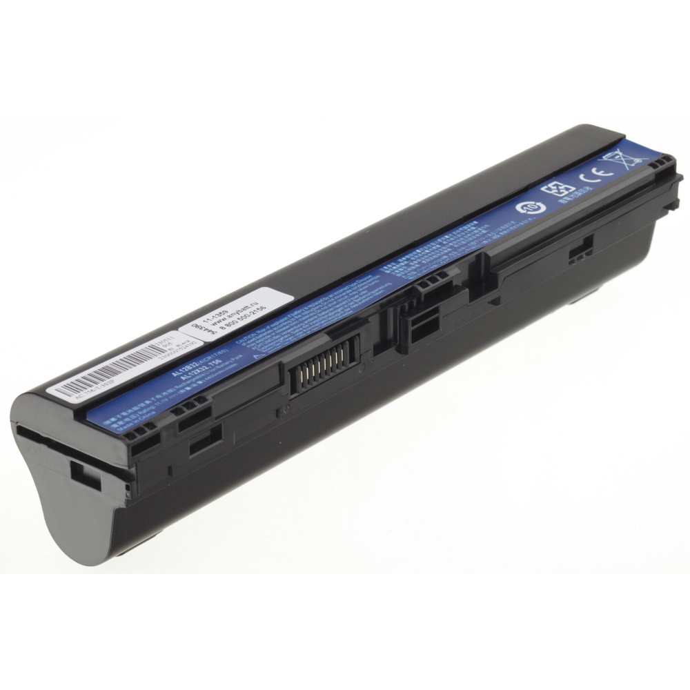 Аккумуляторная батарея AnyBatt 4400 mAh ноутбука Acer AL12B32, AL12B72, AL12X32 (11.1В)