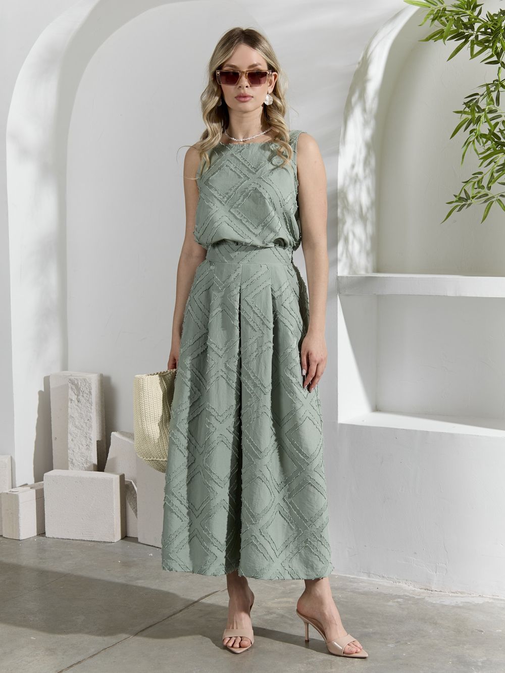 Костюм женский Ангелина-3 Виотекс ОЛИВКОВЫЙ