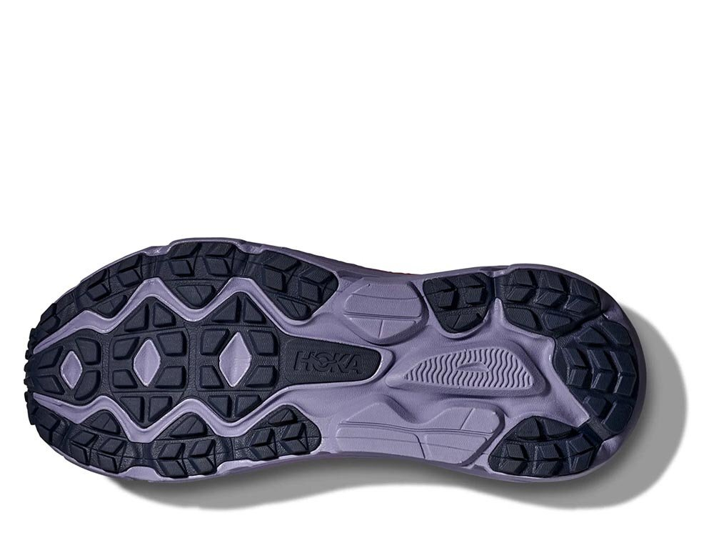 Кроссовки для бега женские Hoka Challenger 7 ATR Серо-Фиолетовые