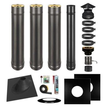 Крашенные дымоходы