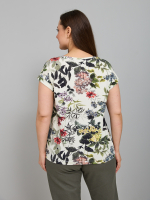 Футболка Фв-104/молоко-акварельгортензия