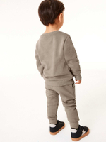 Толстовка и джоггеры в комплекте для мальчика Next N35-041, Песочный