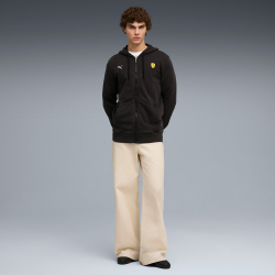 PUMA X SCUDERIA FERRARI МУЖСКАЯ СПОРТИВНАЯ ТОЛСТОВКА С КАПЮШОНОМ, ЧЕРНЫЙ