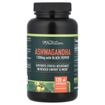 SMNutrition, Ашваганда с черным перцем, 120 капсул