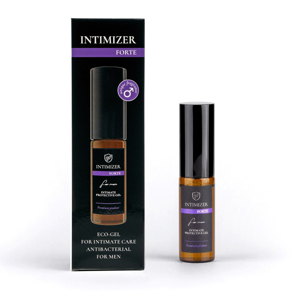 Мужской антибактериальный эко-гель для интимного ухода Intimizer Forte - 20 мл.