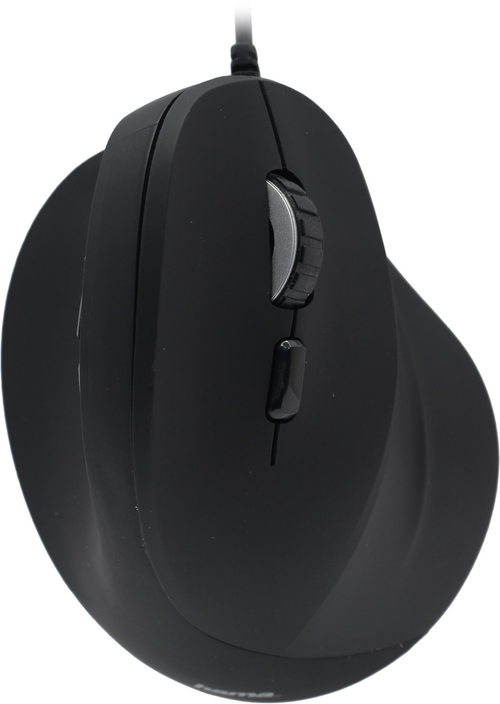 Мышь вертикальная Hama EMC-500 black
