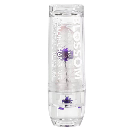 Blossom, Кристальный бальзам для губ, меняющий цвет, фиолетовый, 3 г