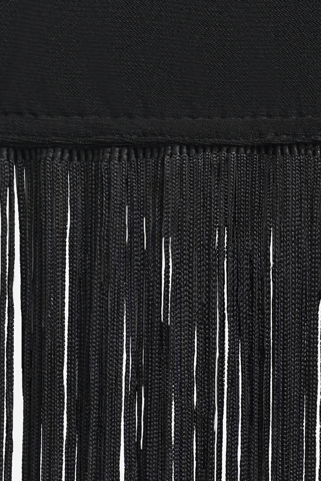 Платье с бахромой