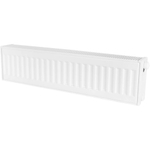 Радиатор панельный профильный ROMMER Compact тип 22 - 200x800 мм (подкл.боковое, белый)