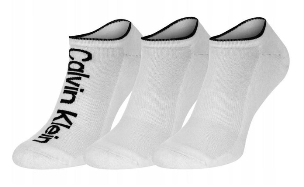 Теннисные носки Calvin Klein Sneaker Athleisure 3P - white