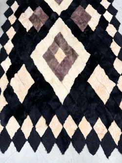 Покрывало меховое ковер из шкуры овчины