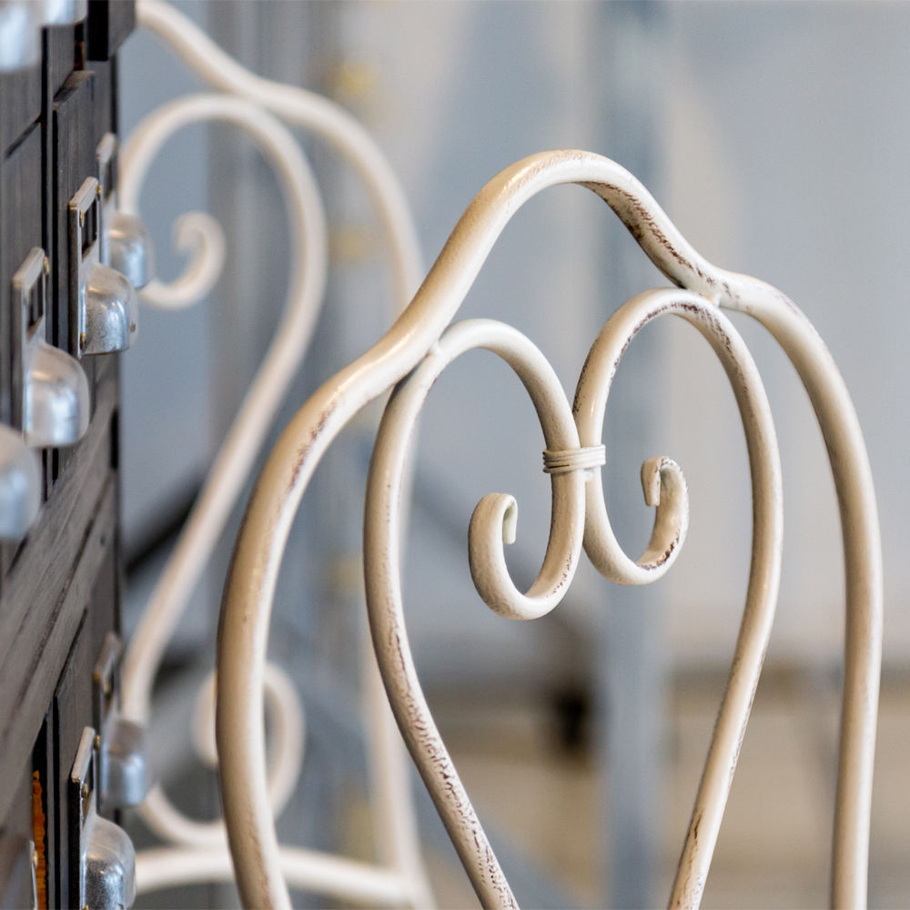 Стул складной Объект мечты Жарден белый антик OM-21061613