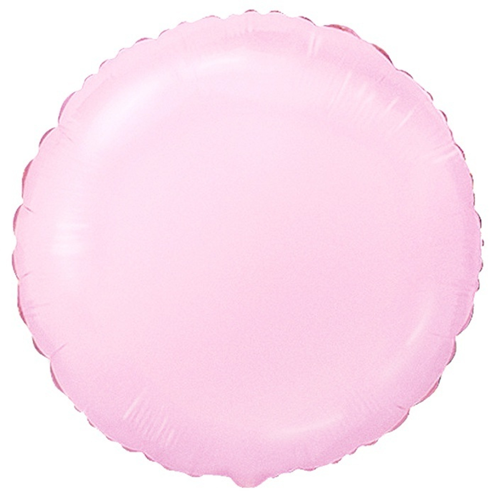 Шар розовый пастель, с гелием #401500RS-HF1