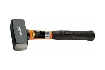 Кувалда SPARTA 1000 г, фибергласовая обрезиненная рукоятка 10913