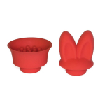 Насадки QuietCore для пульсатора Revel Body - Kiti and Tikl (Цвет: красный)