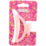 Заколка-краб для волос на блистере «Глянец-Трапеция», микс 6 цветов, 6см