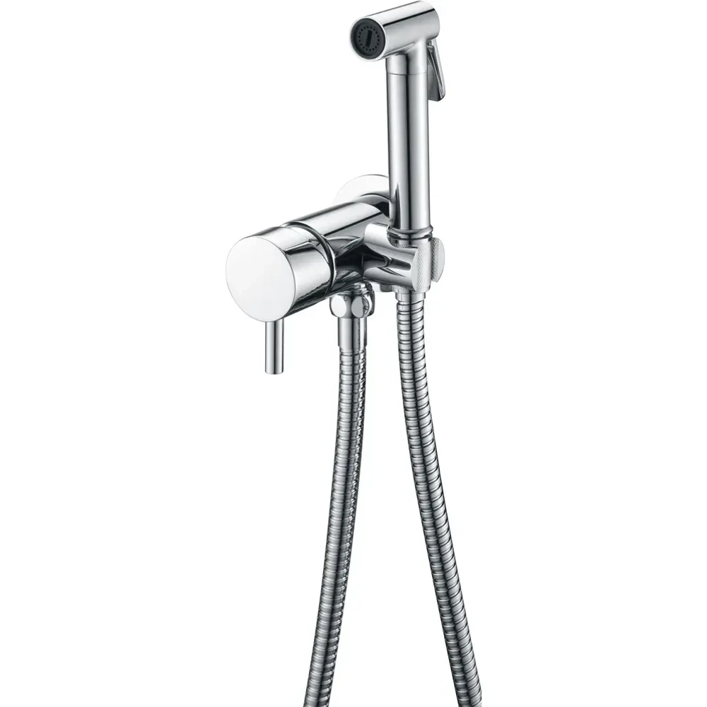 Гигиенический душ Boheme Uno 467-CR С ВНУТРЕННЕЙ ЧАСТЬЮ, со смесителем