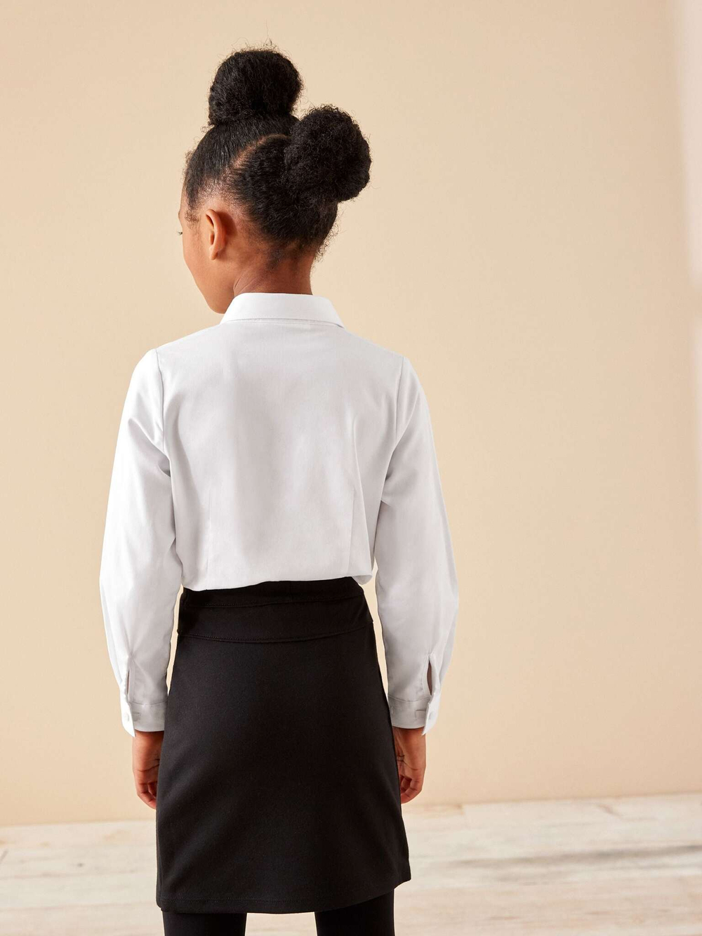 Рубашка школьная для девочки Next A05-640, Белый