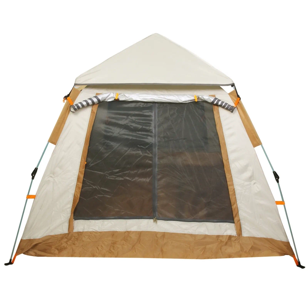 Палатка туристическая Печора-3 зонтичного типа, 240*240*155 см бежевая