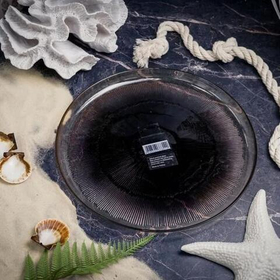 Тарелка обеденная 28 см Casa Di Fortuna Ixxir фиолетовая