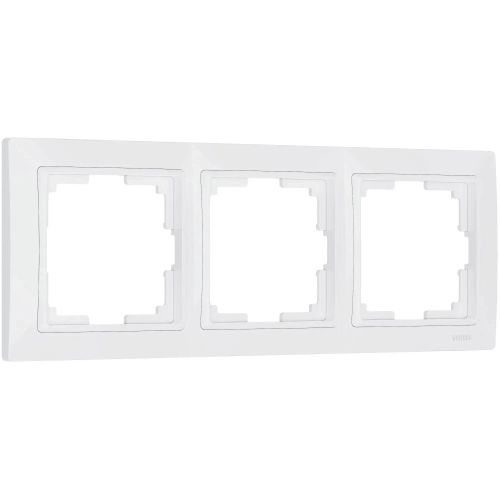 Рамка на 3 поста Snabb Basic (белый) W0032001