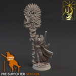 Grand Alliance Order Seraphon Skink Starpriest миниатюра для dnd, днд, pathfinder, фентези, Настольная игра, НРИ, Варгейм, РПГ