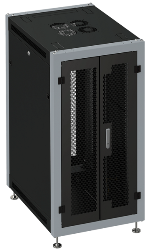 Шкаф напольный 19", 15U SYSMATRIX SL 6615.944