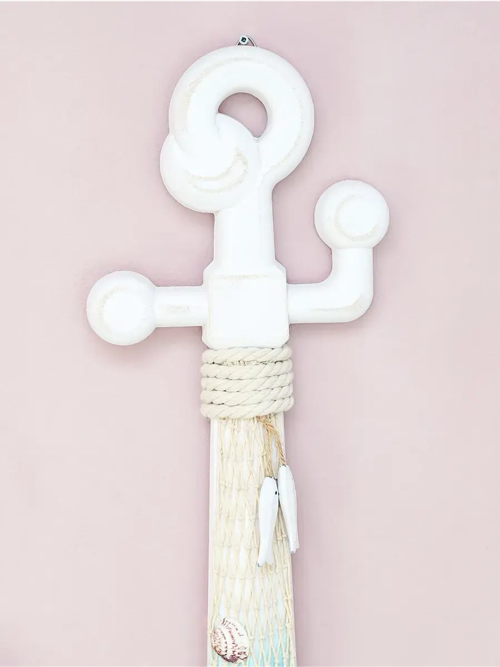 Декор для дома на стену "Якорь" 60*46 см