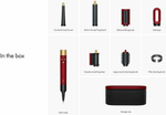 Dyson Airwrap i.d. multi-styler and dryer HS08, красный бархат/золотой (Red velvet/Gold)