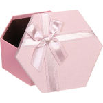 Коробка подарочная «Ванильная нежность» 19*16,5*8,5 см, розовый