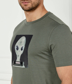 Футболка Alien BOSS ORANGE - серый(50528190)