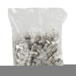 Переходник ЭРА гнездо F-штекер TV угловой упаковка 100 шт.