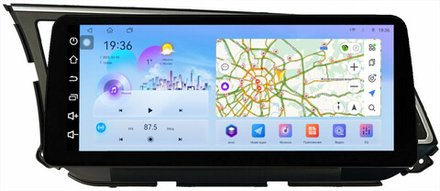 Магнитола для Hyundai Elantra 6 2016-2018 (штатная КЗВ, рамка тип 1) - FarCar монитор 12.3" 2K QLED на Android 14, TS10, CarPlay, 4G SIM-слот